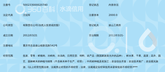 重庆美健达农业开发