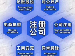 公司注册 内资公司注册 银行开户等 智能财税